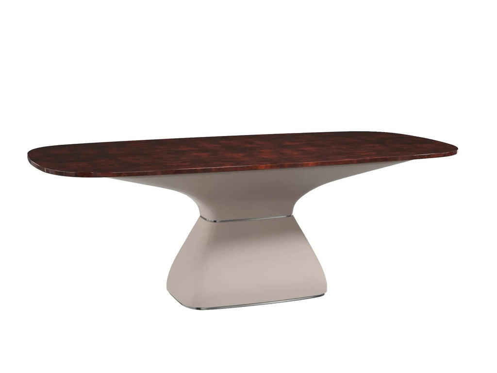 Table à manger moderne en marbre de luxe pour salon