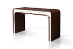 Console en marbre et bois de luxe pour entrée