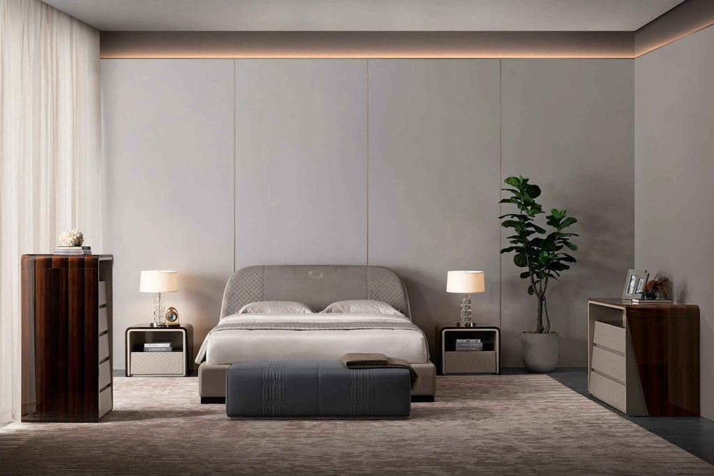 Table de chevet moderne avec tiroir pour chambre à coucher