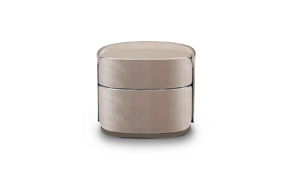 Table de chevet moderne de luxe avec rangement élégant
