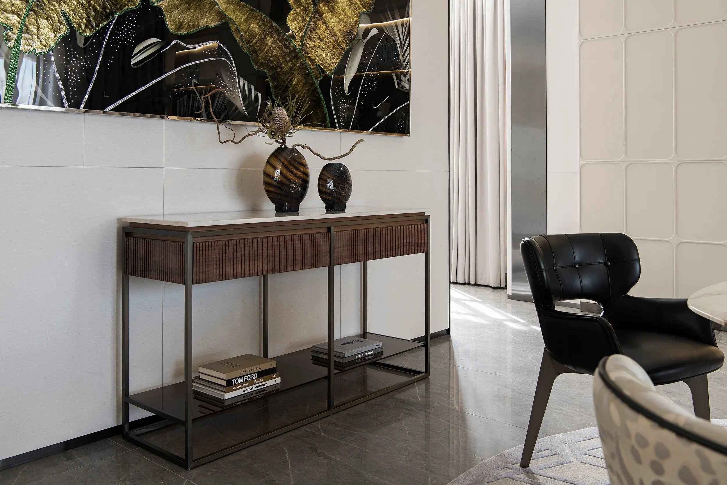 Console Polyvalente pour Entrée, Foyer, Salon
