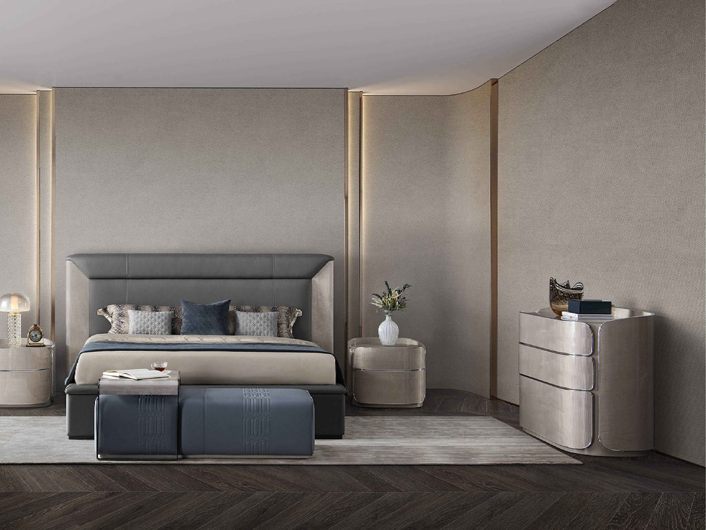 Bahut commode de luxe moderne pour chambre à coucher