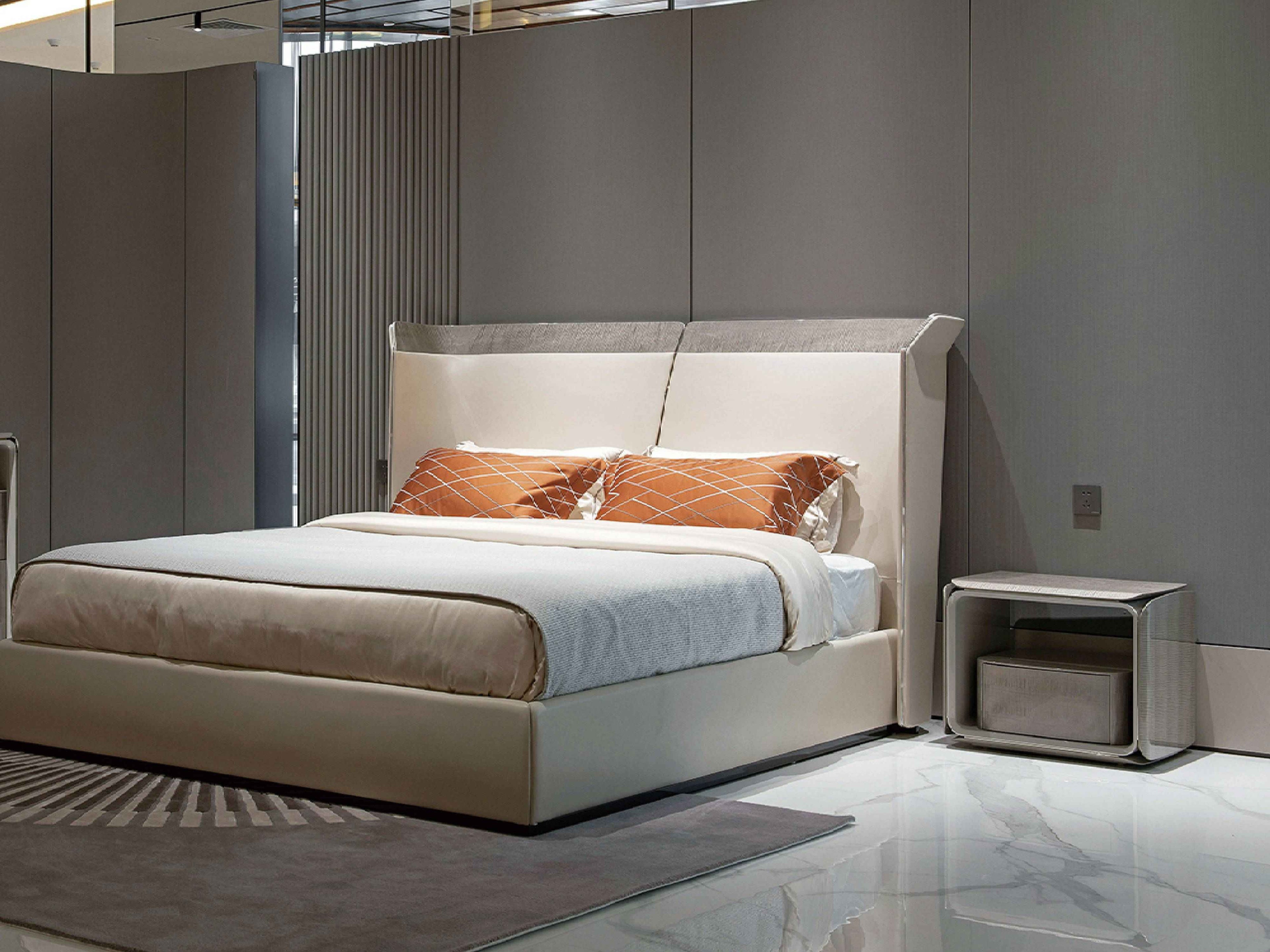 Table de chevet de luxe pour chambre à coucher, pour un espace de sommeil élégant