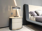 Table de chevet moderne minimaliste - Table de nuit élégante et fonctionnelle