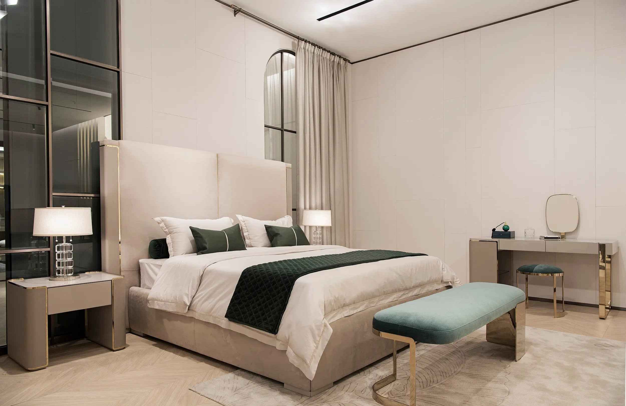 Table de chevet moderne et fonctionnelle pour chambre à coucher