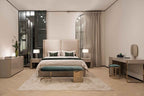 Table de chevet moderne et fonctionnelle pour chambre à coucher