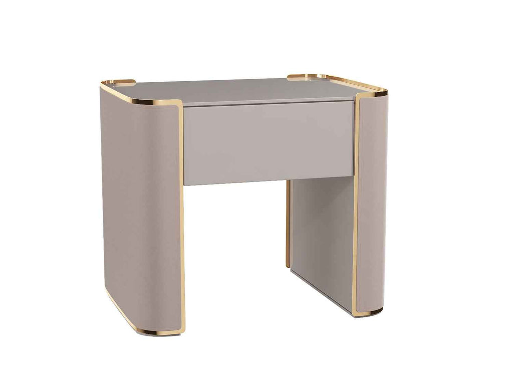 Table de chevet moderne et fonctionnelle pour chambre à coucher