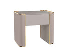 Table de chevet moderne et fonctionnelle pour chambre à coucher