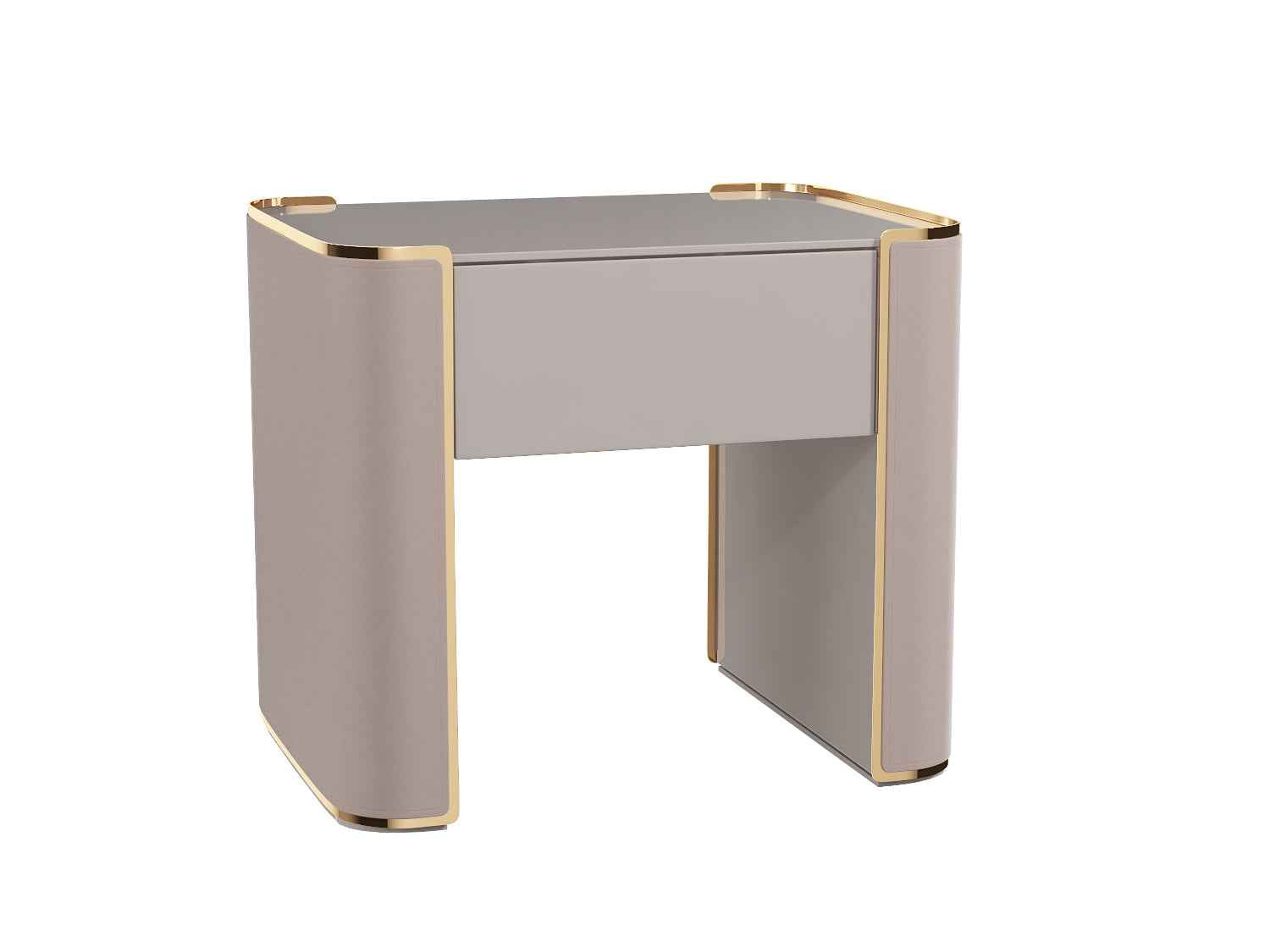 Table de chevet moderne et fonctionnelle pour chambre à coucher