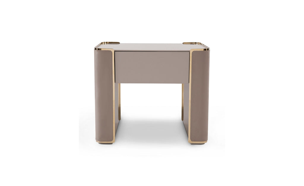 Table de chevet moderne et fonctionnelle pour chambre à coucher
