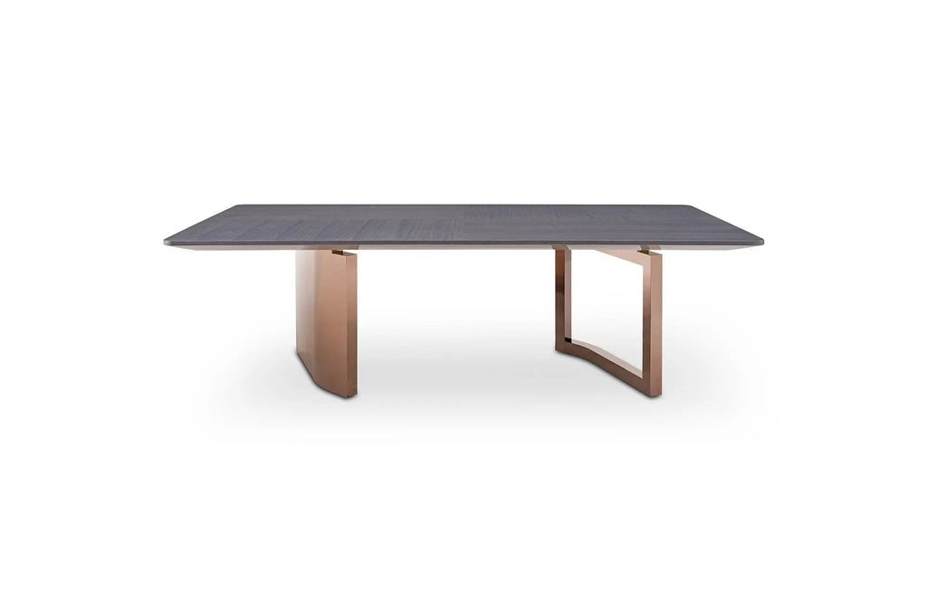 Table à manger rectangulaire moderne pour salles à manger élégantes