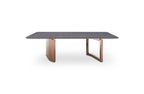 Table à manger rectangulaire moderne pour salles à manger élégantes