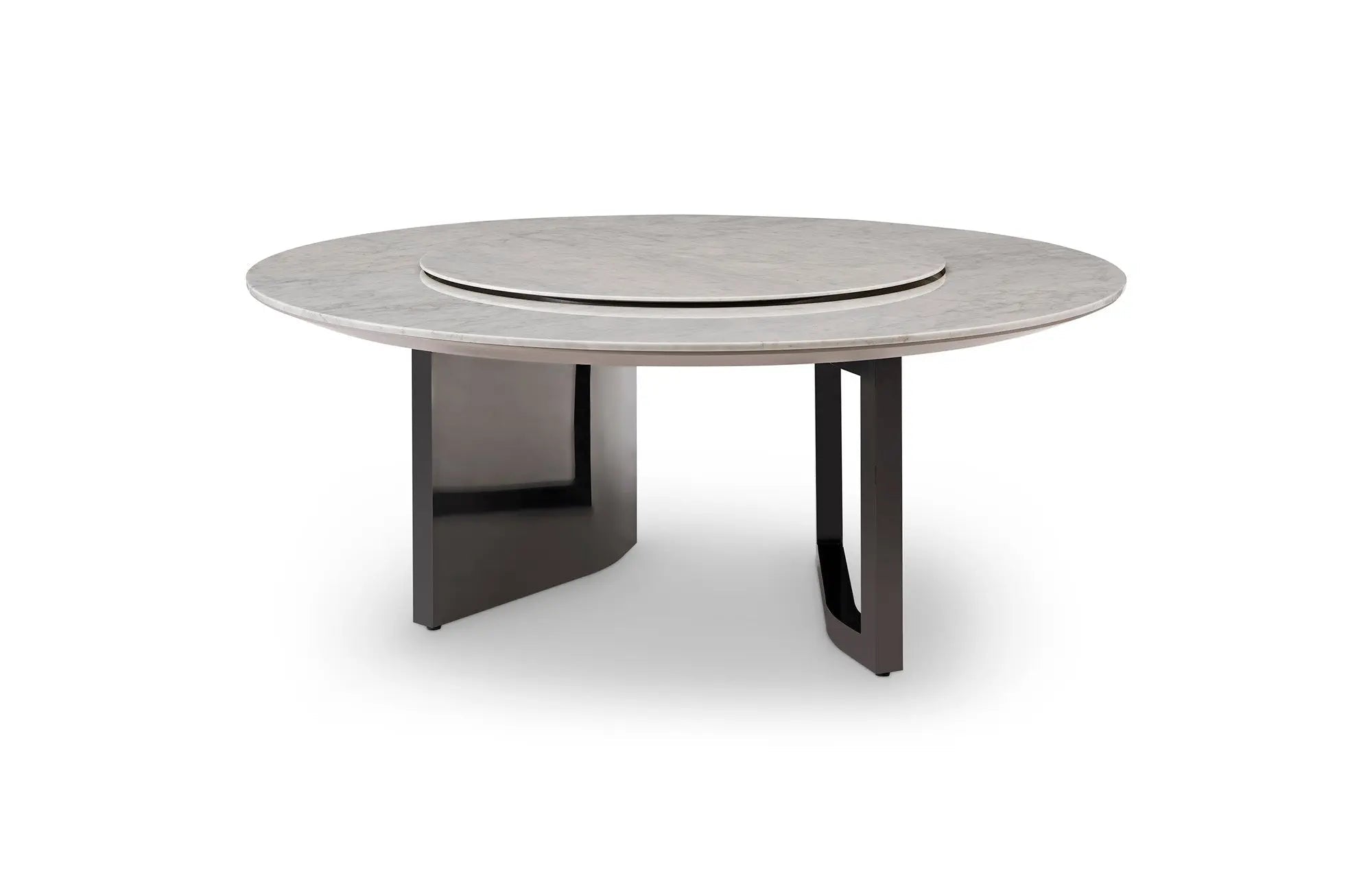 Table à manger ronde et moderne pour la salle à manger