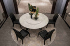 Table à manger ronde et moderne pour la salle à manger