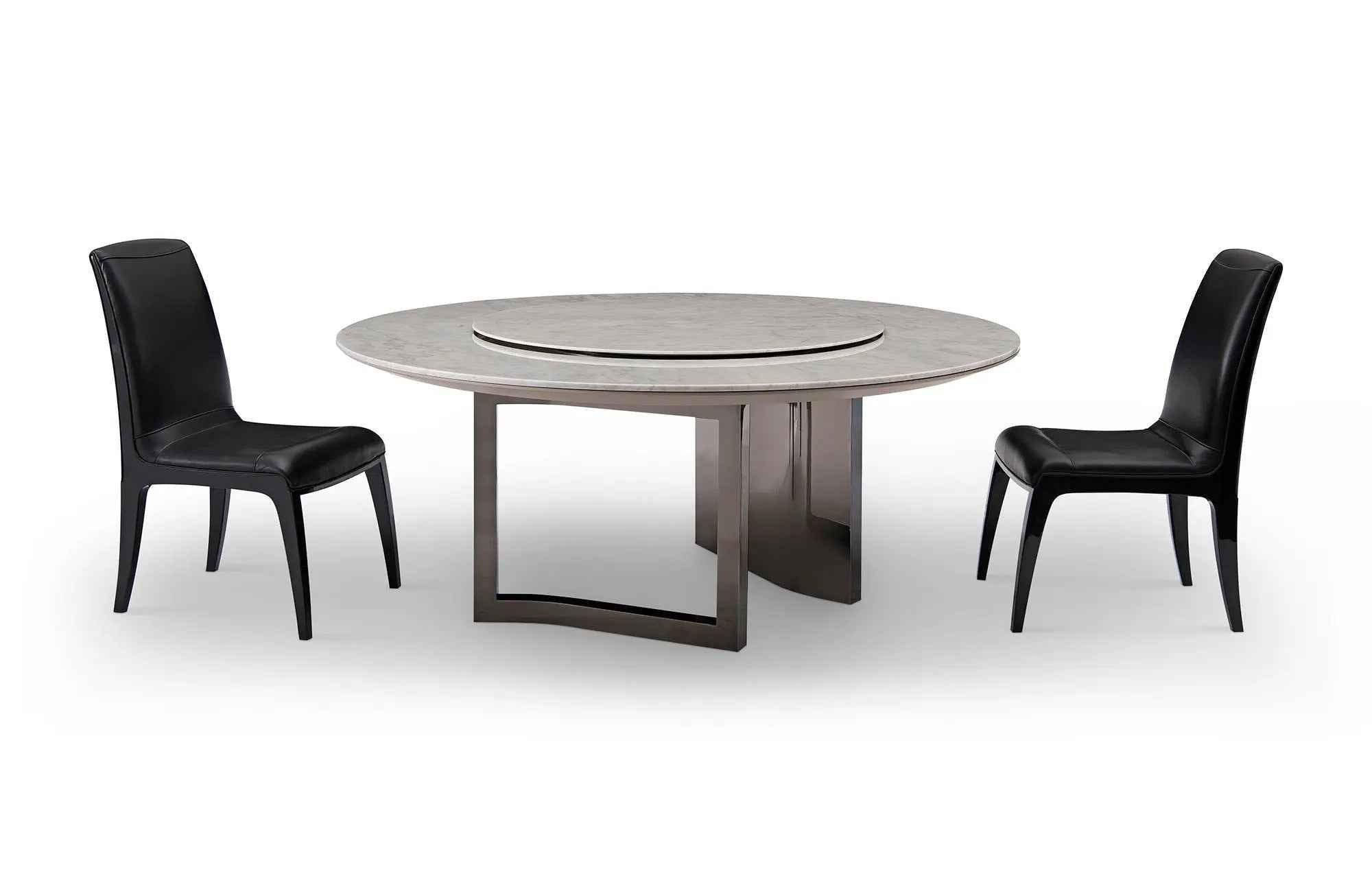 Table à manger ronde et moderne pour la salle à manger