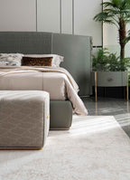 Table de chevet design moderne avec rangement fonctionnel