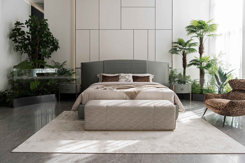 Table de chevet design moderne avec rangement fonctionnel
