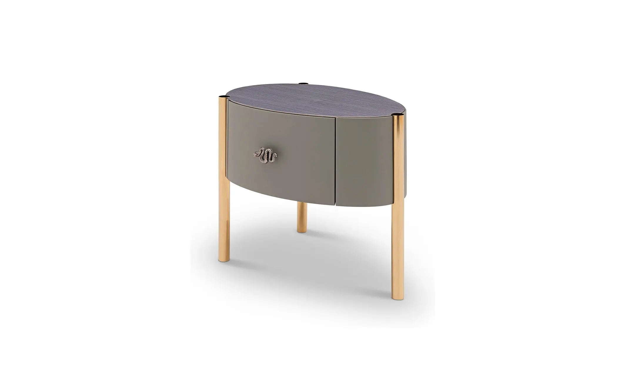 Table de chevet design moderne avec rangement fonctionnel