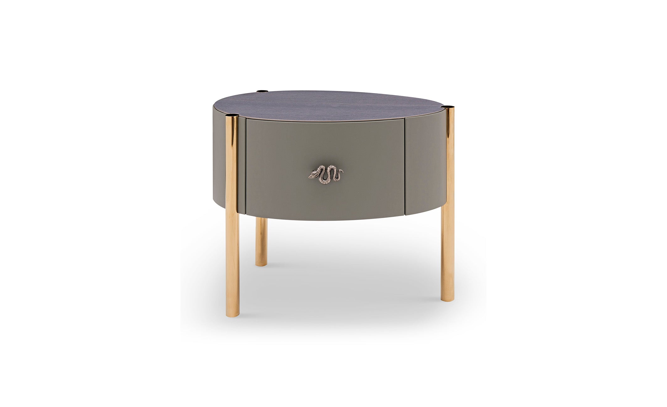 Table de chevet design moderne avec rangement fonctionnel