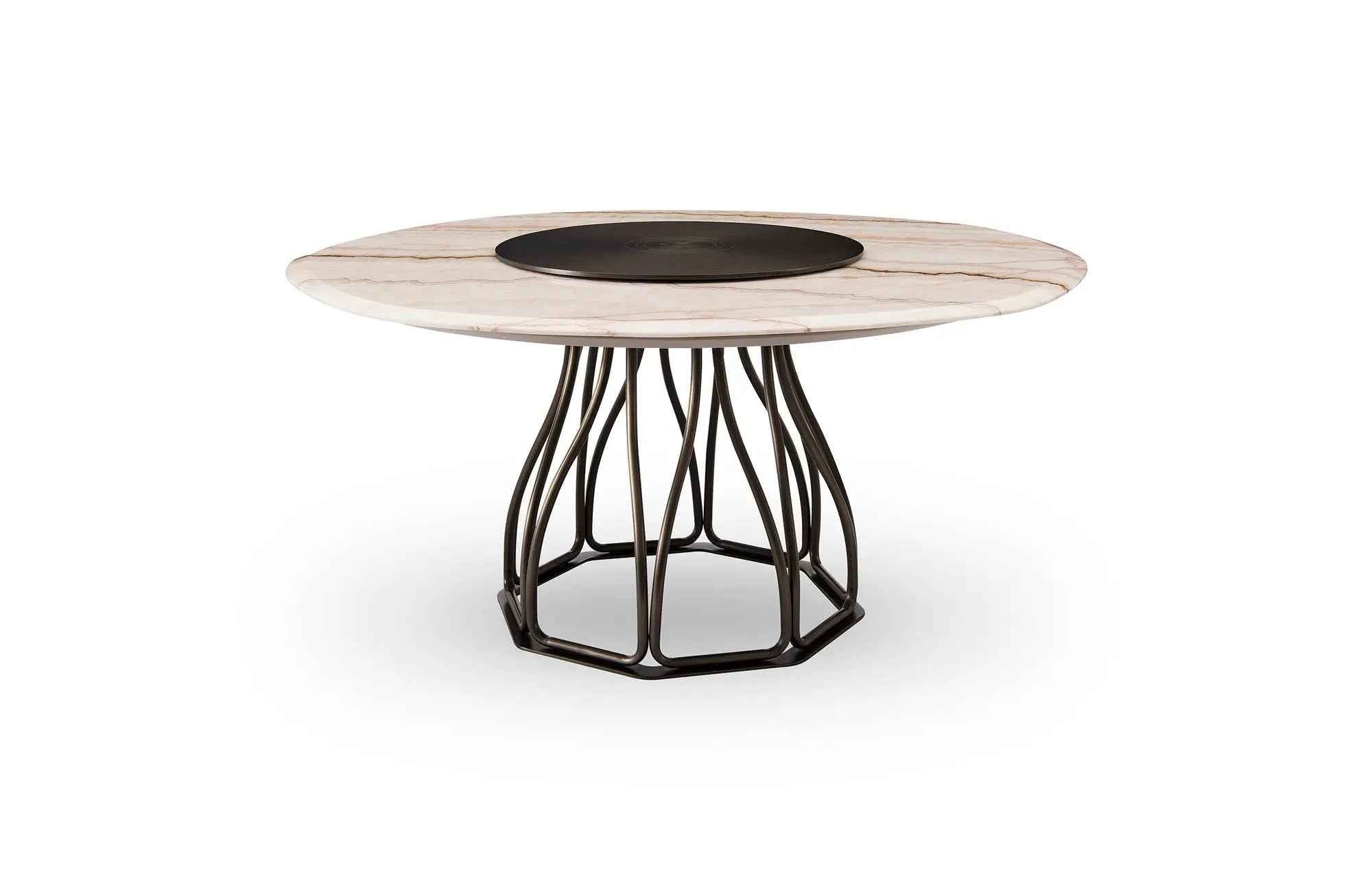Table à manger moderne pour salles à manger élégantes