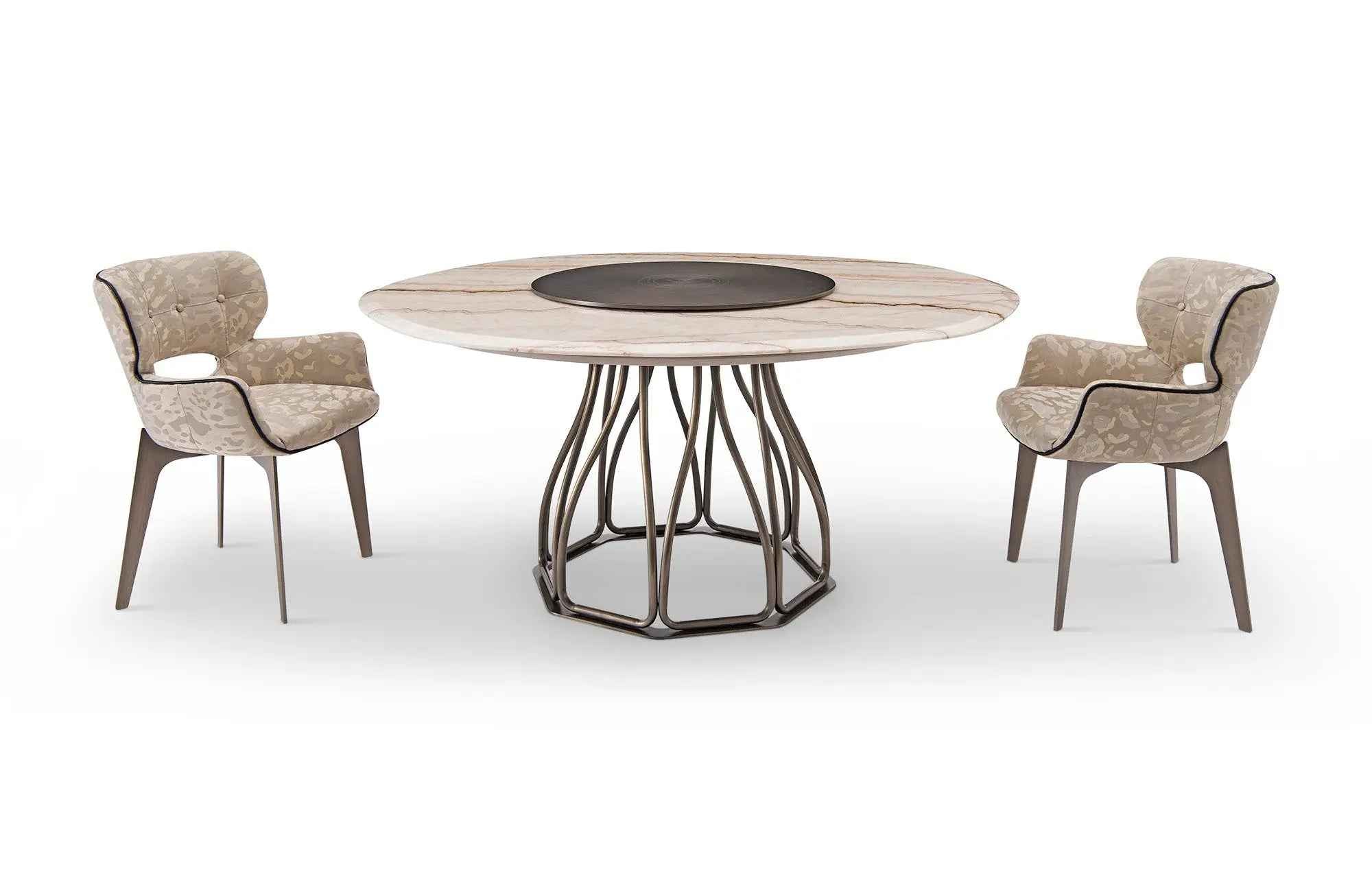 Table à manger moderne pour salles à manger élégantes