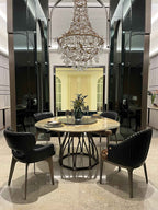 Table à manger moderne pour salles à manger élégantes
