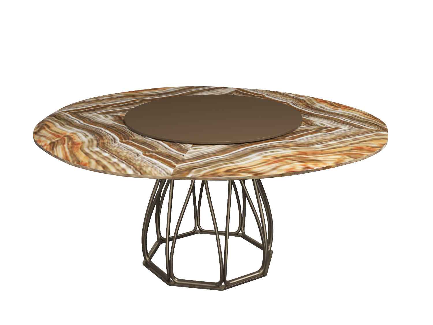 Table à manger moderne pour salles à manger élégantes