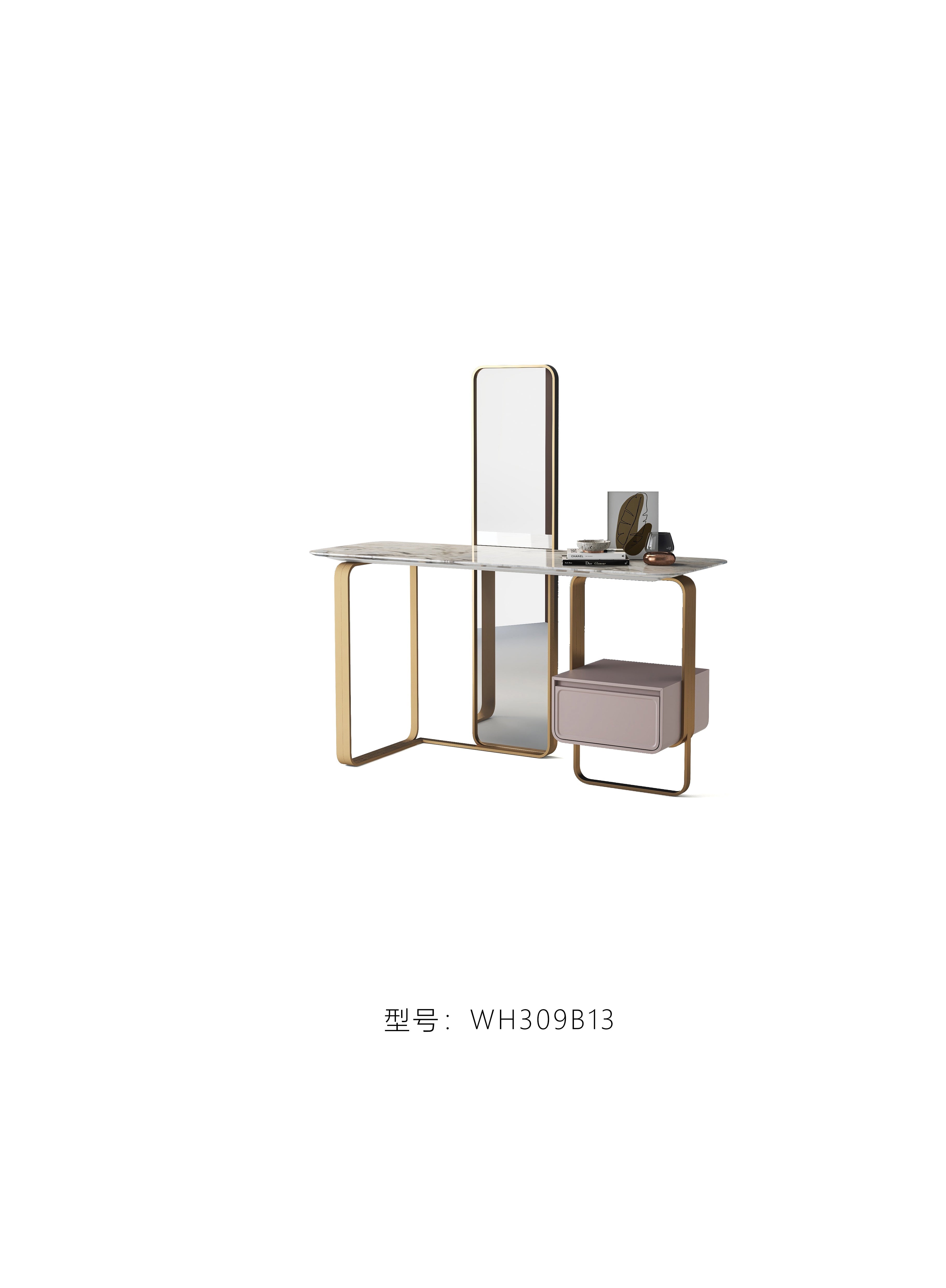 Coiffeuse élégante pour la décoration intérieure