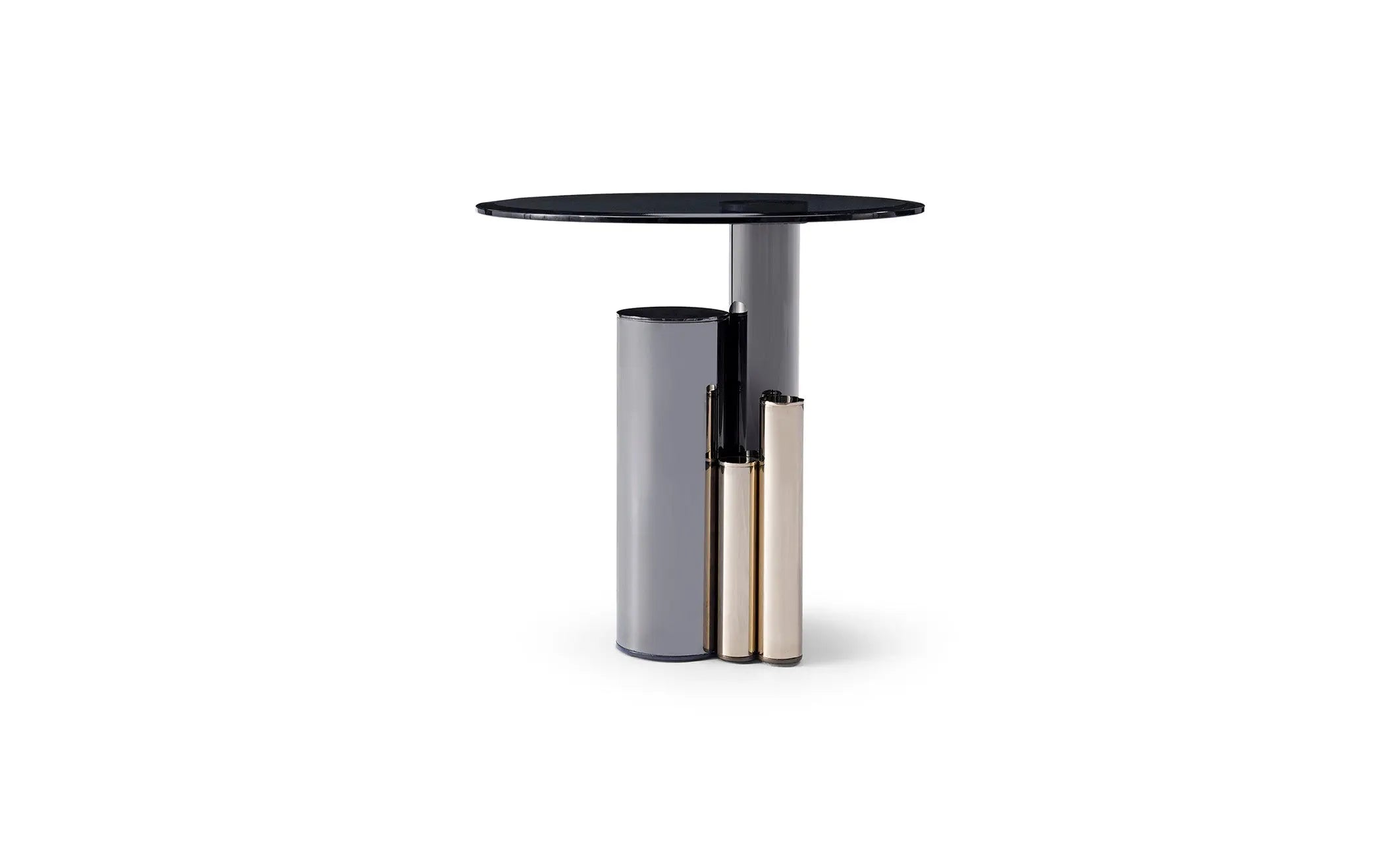 Table d'appoint et table de coin rondes polyvalentes pour le salon