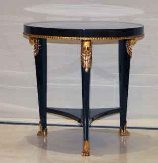 Table ronde pour la décoration intérieure et les rassemblements modernes