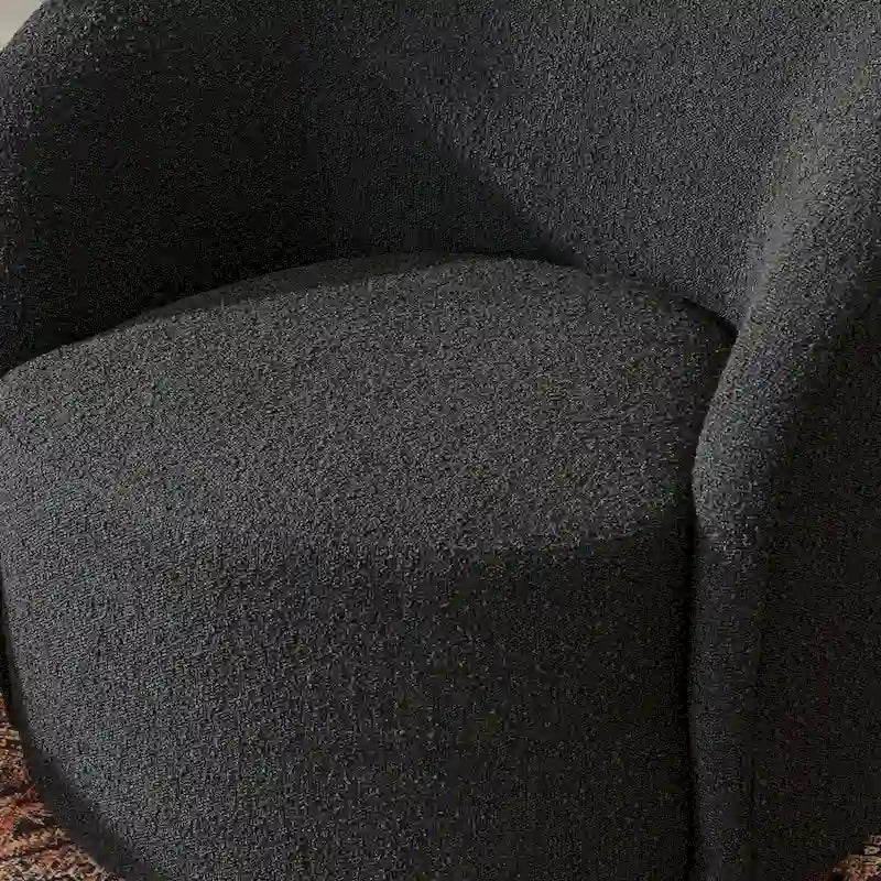 Fauteuil pivotant rembourré KINWELL de 86 cm de large (lot de 2)