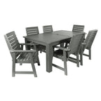 Ensemble de salle à manger d'extérieur 7 pièces HIGHWOOD PROFESSIONAL 42x72