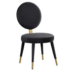 Ensemble de table et de chaises de salle à manger rondes Morden Fort Modern Luxury 5 pièces