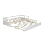 Lit gigogne extensible, Lit gigogne en bois avec tiroir-lit