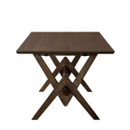 Ensemble de salle à manger Christopher Knight Home Simon 5 pièces en bois d'hévéa de style milieu de siècle avec chaises rembourrées en tissu bouclé