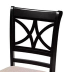 Lot de 4 chaises de salle à manger Clarke - Baxton Studio