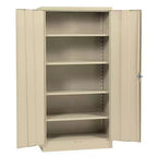 Armoire autoportante en acier Edsal 36 la x 18 P x 72 H beige