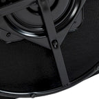 Lot de 2 fauteuils pivotants modernes avec accoudoirs pour salon