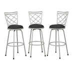 Tabourets Alyssa à hauteur réglable et pivotants Simple Living (lot de 3)