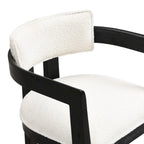 Chaise de salle à manger moderne sophistiquée Conrad avec accoudoirs par Christopher Knight Home