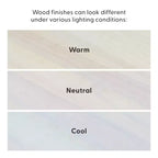 Lit double Plank+Beam Farmhouse avec tête de lit, plateforme en bois massif
