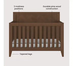 Ensemble de chambre de bébé 3 pièces Child Craft Kieran comprenant un lit de bébé convertible 4-en-1, une commode double et une commode
