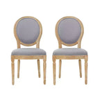 Lot de 2 chaises de salle à manger Phinnaeus - Christopher Knight Home