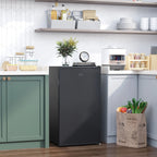 HOMCOM Mini-réfrigérateur de 90,6 L avec congélateur, Réfrigérateur compact à porte unique avec thermostat réglable pour chambre