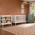 Lit de bébé convertible 4-en-1 Swell de Babyletto avec kit de conversion en lit de tout-petit
