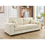 Roomfitters Grand canapé-lit avec rangement, mobilier de canapé moderne à 3 places, canapé rembourré pour petits espaces