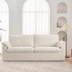 Canapé Dyonery 86 Cloud, assise profonde et accoudoirs larges, cadre robuste, design ergonomique respirant
