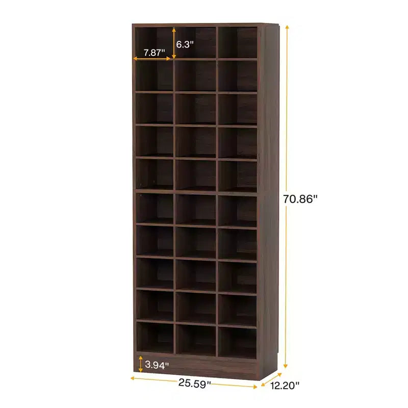 Meuble à chaussures Tribesigns à 10 niveaux avec 30 casiers