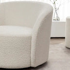 Fauteuil pivotant rembourré KINWELL de 86 cm de large (lot de 2)