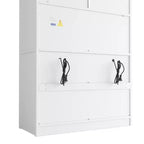 Grand meuble de garde-manger de cuisine avec prises électriques, grand placard autoportant avec support pour micro-ondes, tiroirs, étagères, casiers à vin et étagère de porte